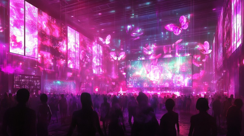 Cyberpunk Nightclub